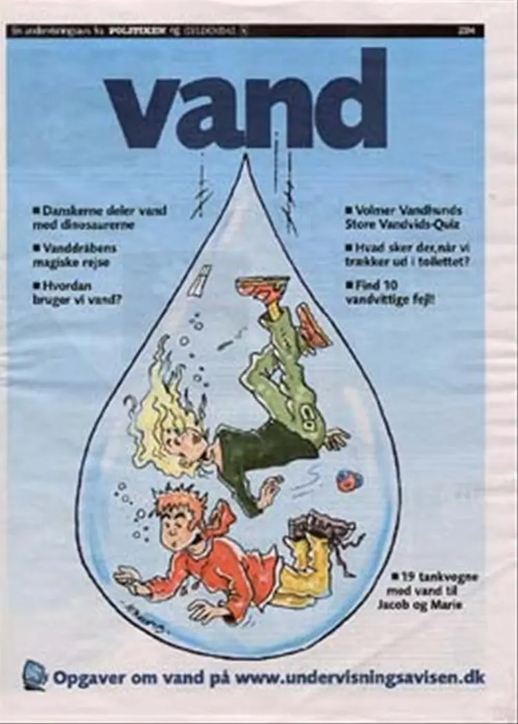 Avis. Vand. Klassesæt 4-7 klasse af Ulrik Skafte
