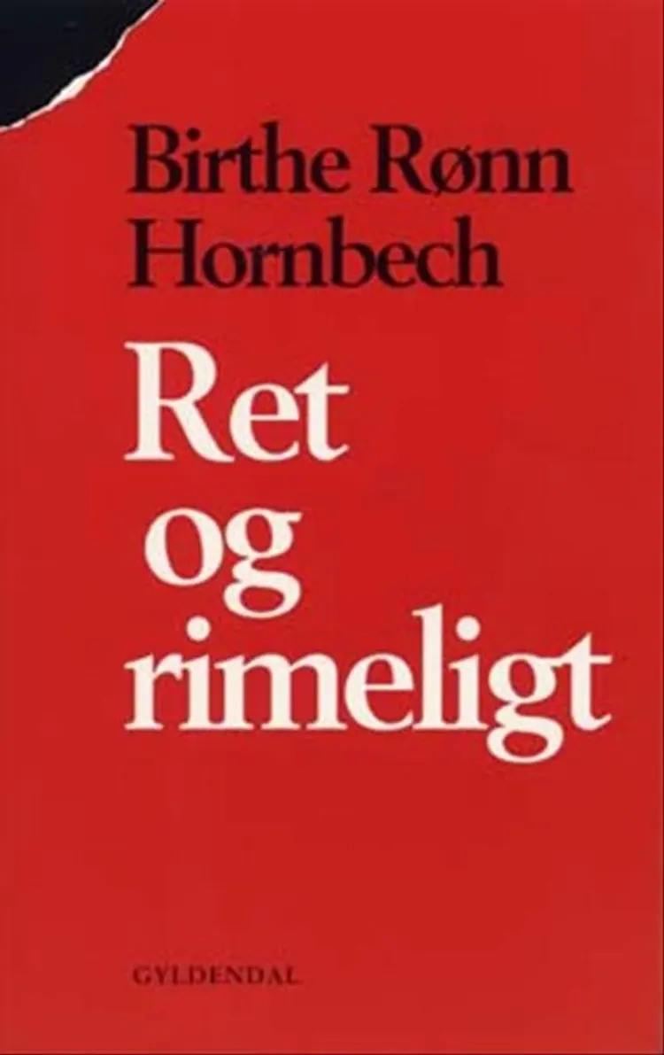 Ret og rimeligt af Birthe Rønn Hornbech