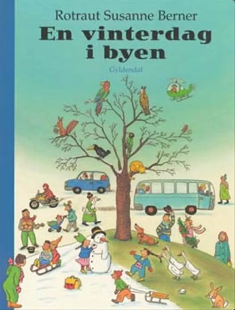 En vinterdag i byen af Rotraut Susanne Berner