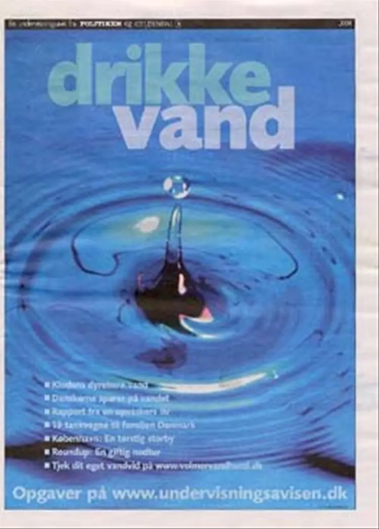Drikkevand af Ulrik Skafte