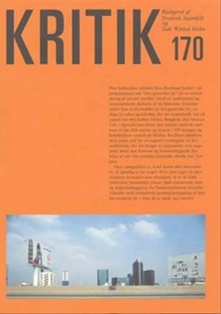 Kritik nr. 170 af Frederik Stjernfelt