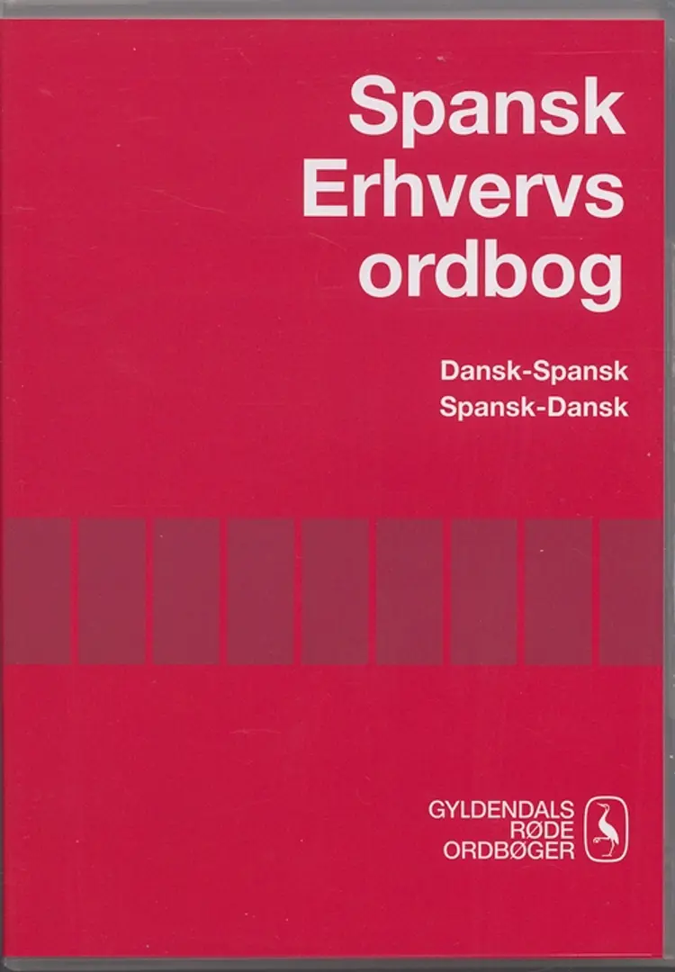 Dansk / Spansk - Spansk / Dansk Erhvervsordbog af Sven Tarp