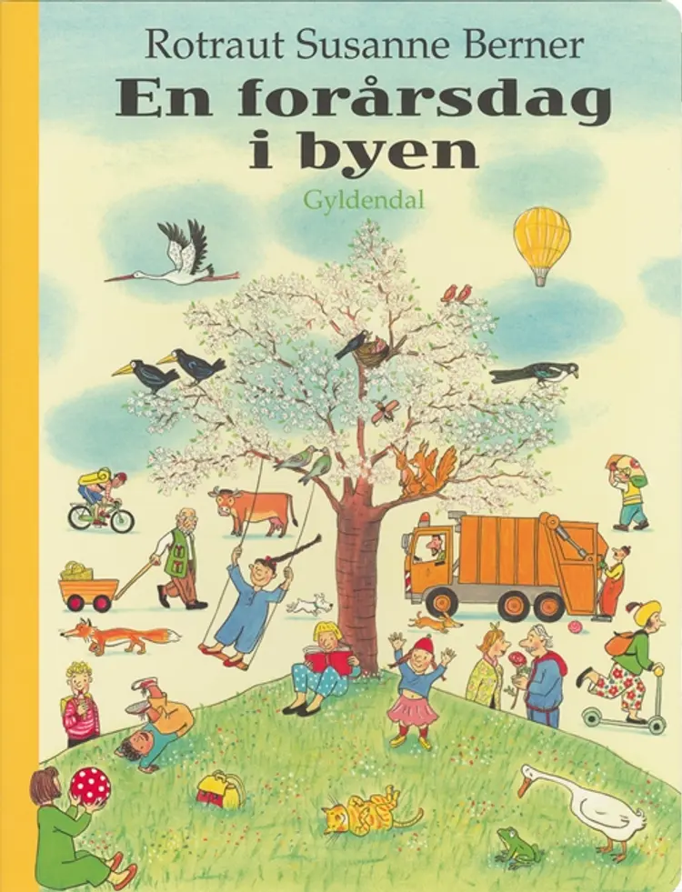 En forårsdag i byen af Rotraut Susanne Berner