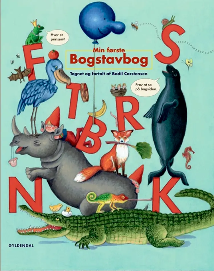 Min første bogstavbog af Bodil Carstensen