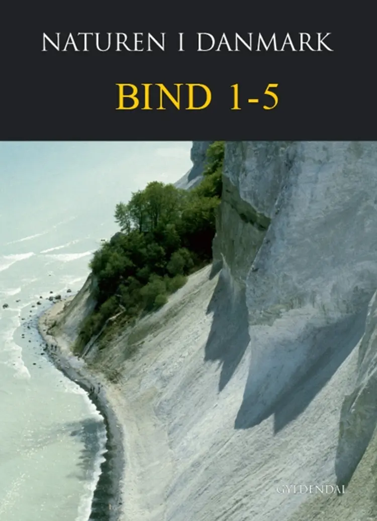 Naturen i Danmark 1-5 af Kaj Sand-Jensen