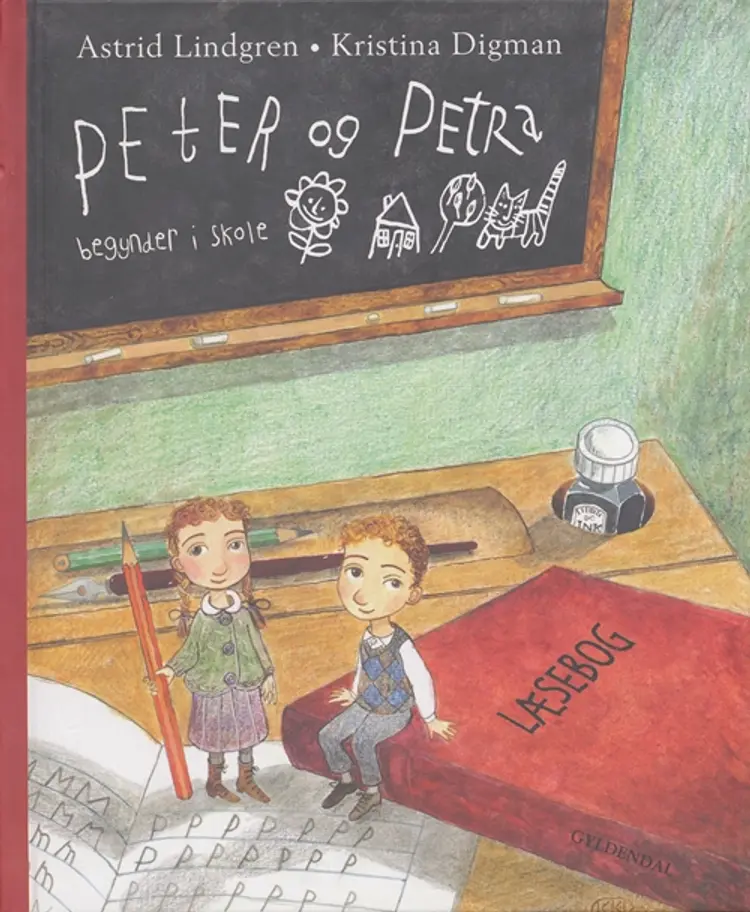 Peter og Petra begynder i skole af Astrid Lindgren