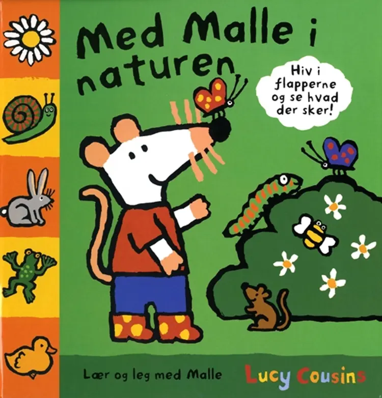 Med Malle i naturen af Lucy Cousins