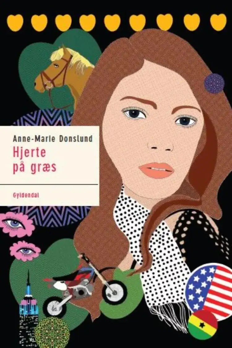 Hjerte på græs af Anne-Marie Donslund