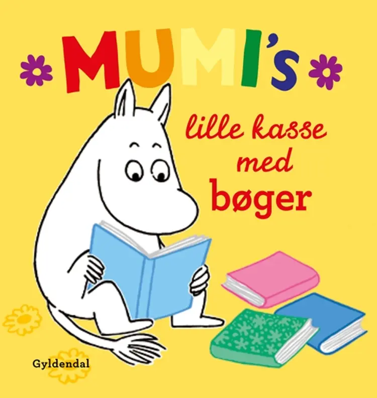 Mumi´s lille kasse med bøger af Tove Jansson