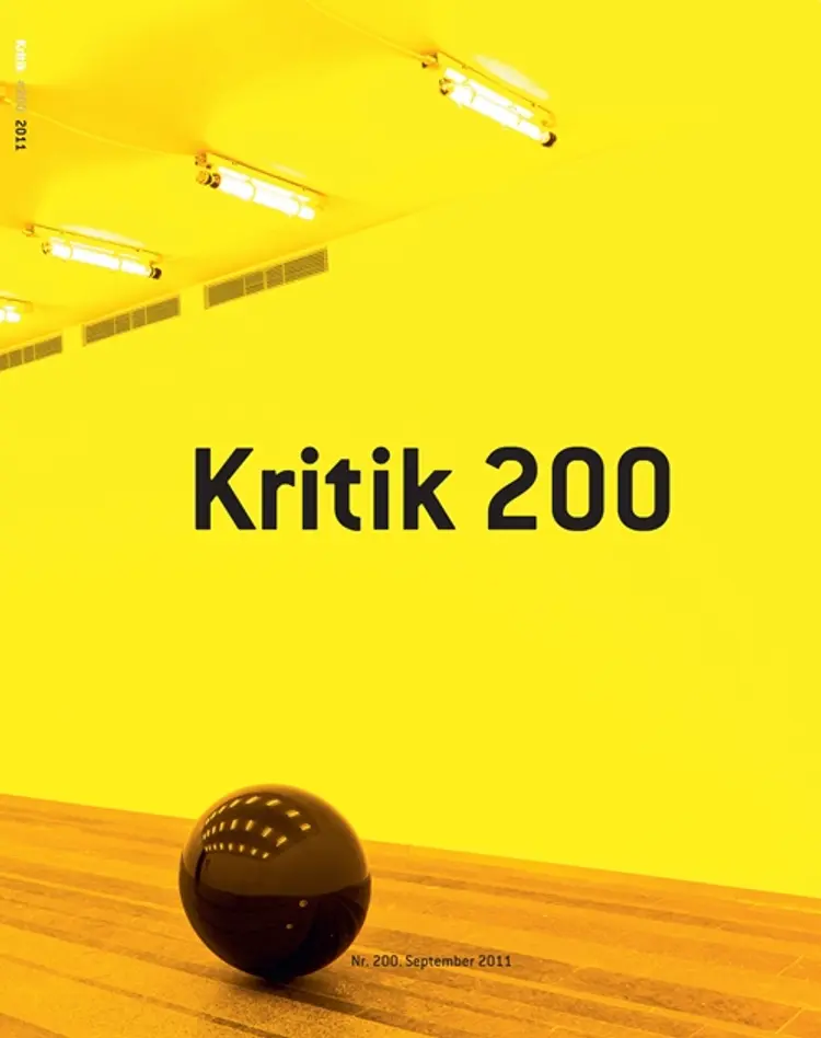 Kritik, 44. årgang, nr. 200 af Lasse Horne Kjældgaard
