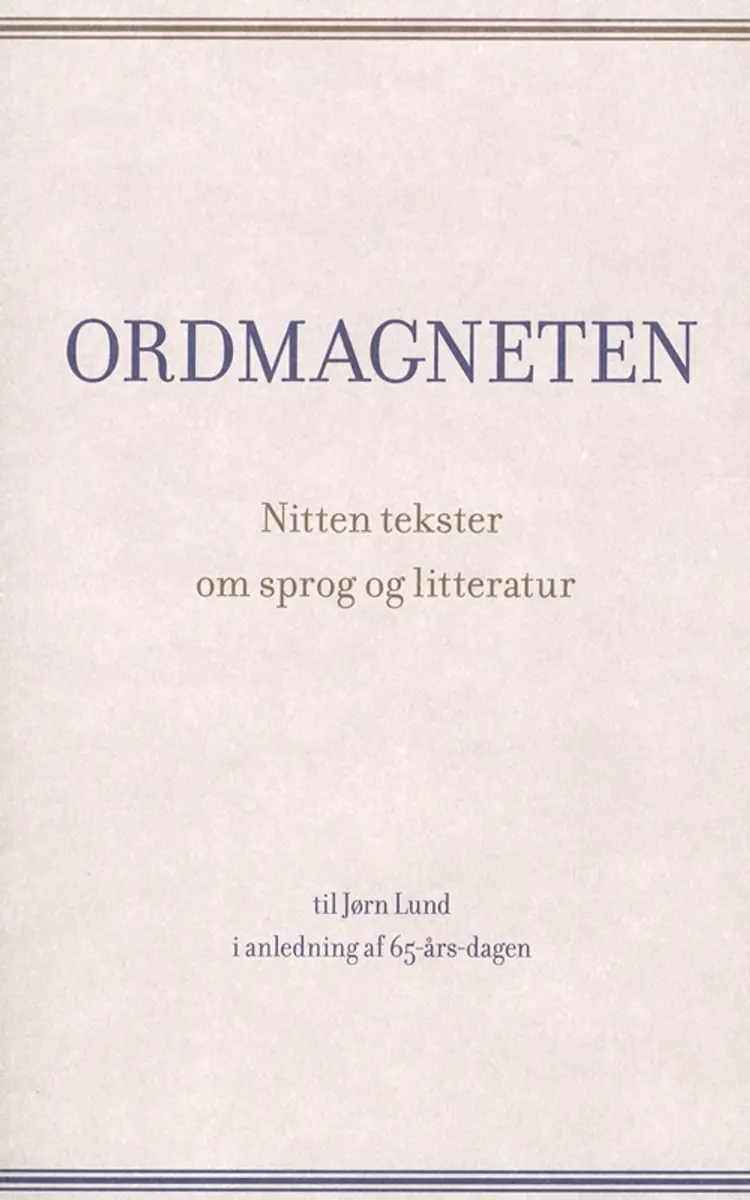 Ordmagneten af Laurids Kr. Fahl