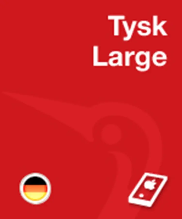 Gyldendals Tysk Ordbog - Large af Jens Erik Mogensen