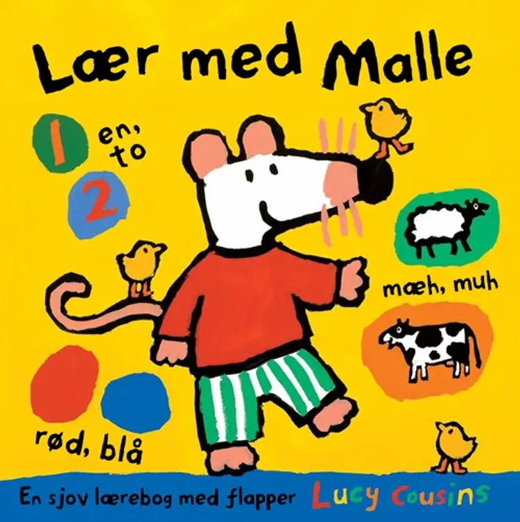 Lær med Malle af Lucy Cousins