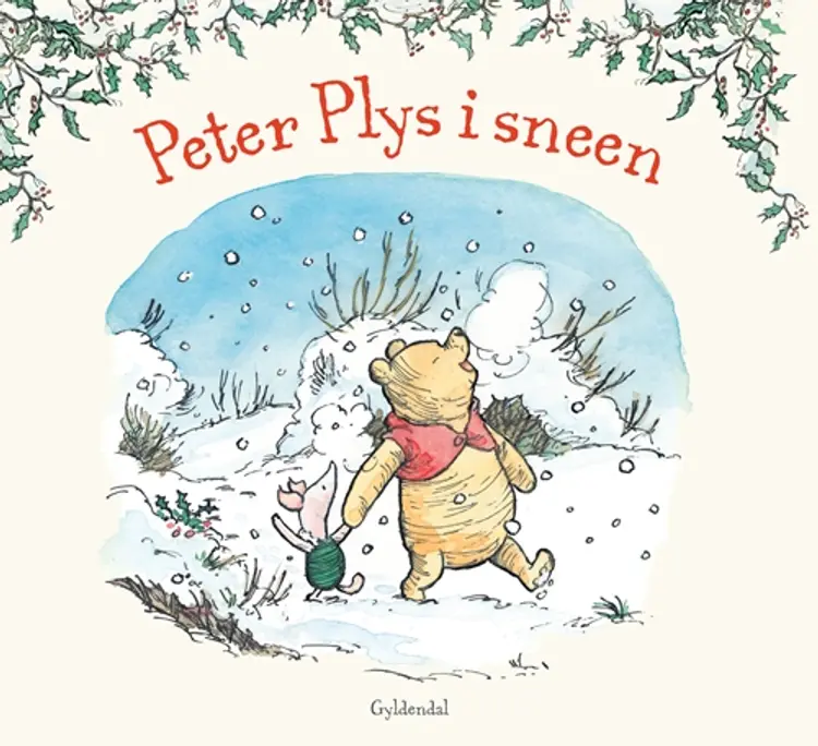 Peter Plys i sneen af -