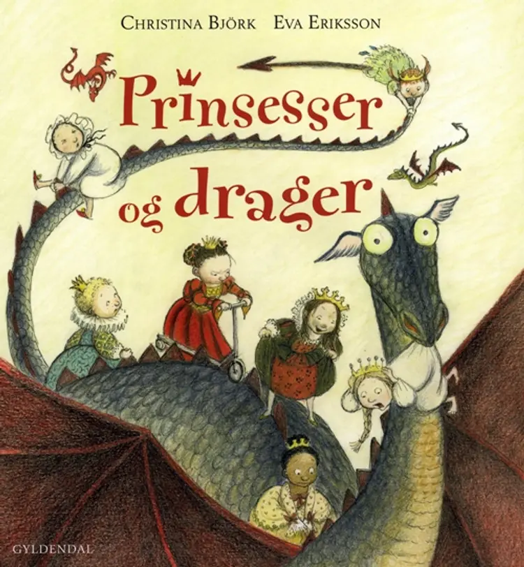 Prinsesser og drager af Christina Björk