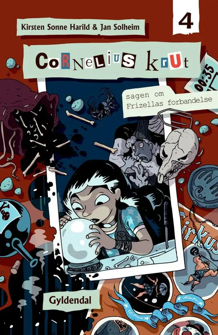 Cornelius Krut 4 - Sagen om Frizellas forbandelse af Kirsten Sonne Harild