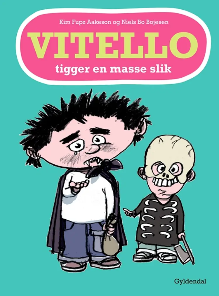 Vitello tigger en masse slik af Kim Fupz Aakeson