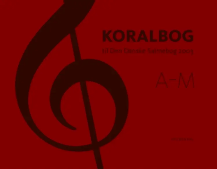 Koralbog til Den Danske Salmebog 2003 af Gyldendal