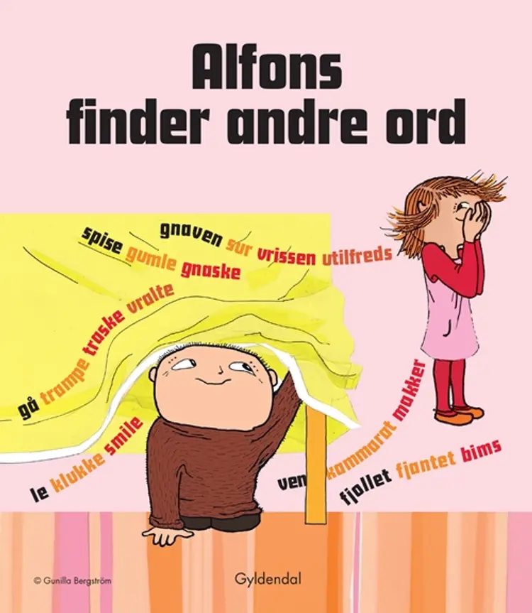 Alfons finder andre ord af Gunilla Bergström