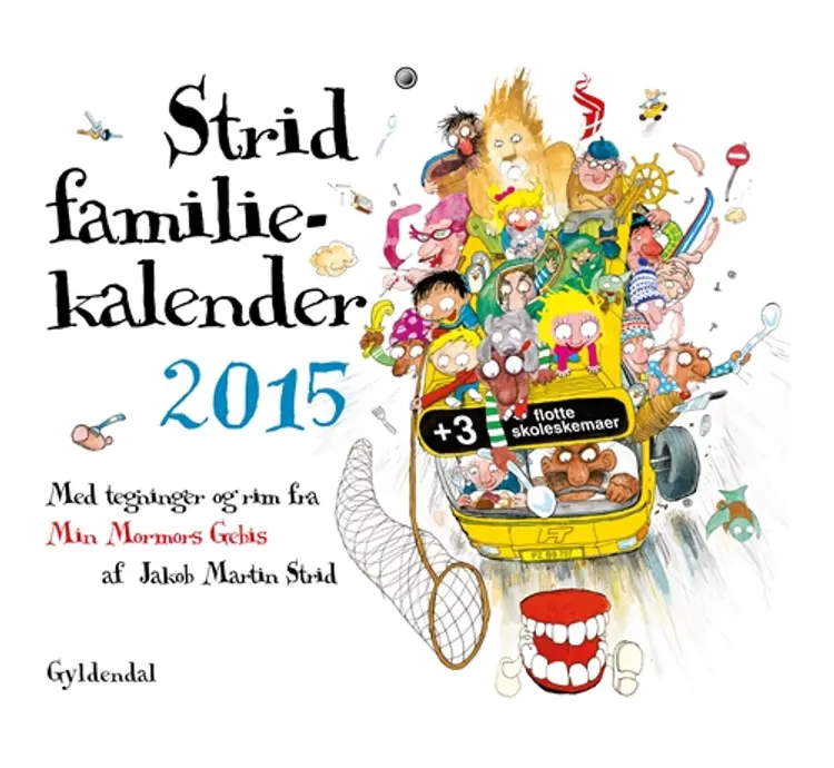 Strid Familiekalender 2015 af Jakob Martin Strid