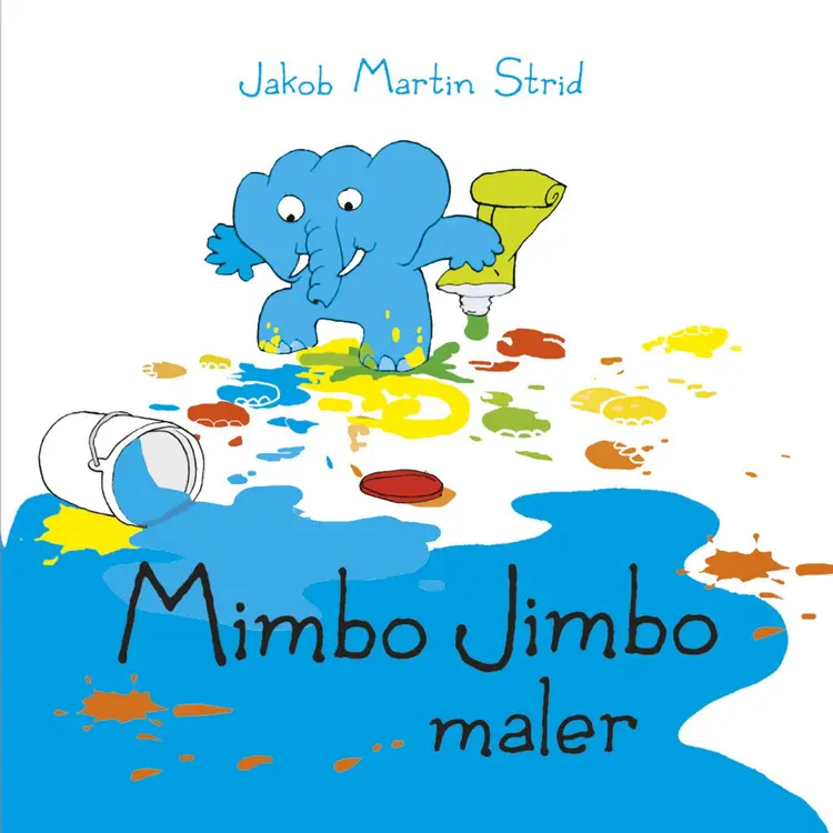 Mimbo Jimbo maler af Jakob Martin Strid