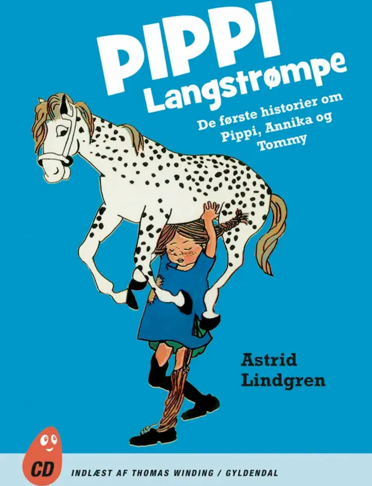 Pippi Langstrømpe. De første historier om Pippi, Annika og Tommy af Astrid Lindgren
