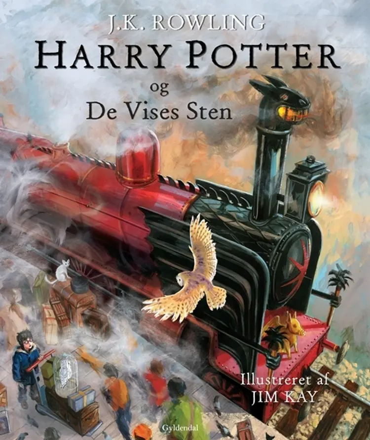 Harry Potter og De Vises Sten (illustreret) af J.K. Rowling