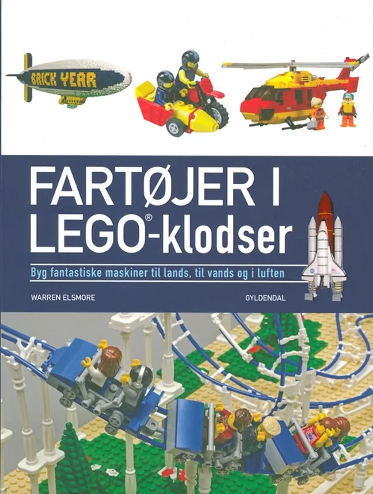 Fartøjer i LEGO-klodser af Warren Elsmore
