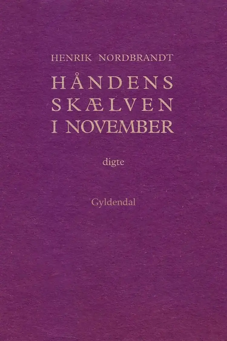Håndens skælven i november af Henrik Nordbrandt