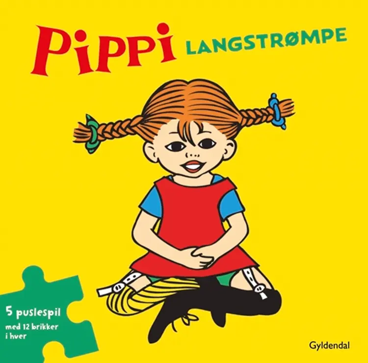 Pippi Langstrømpe - puslespil af Astrid Lindgren