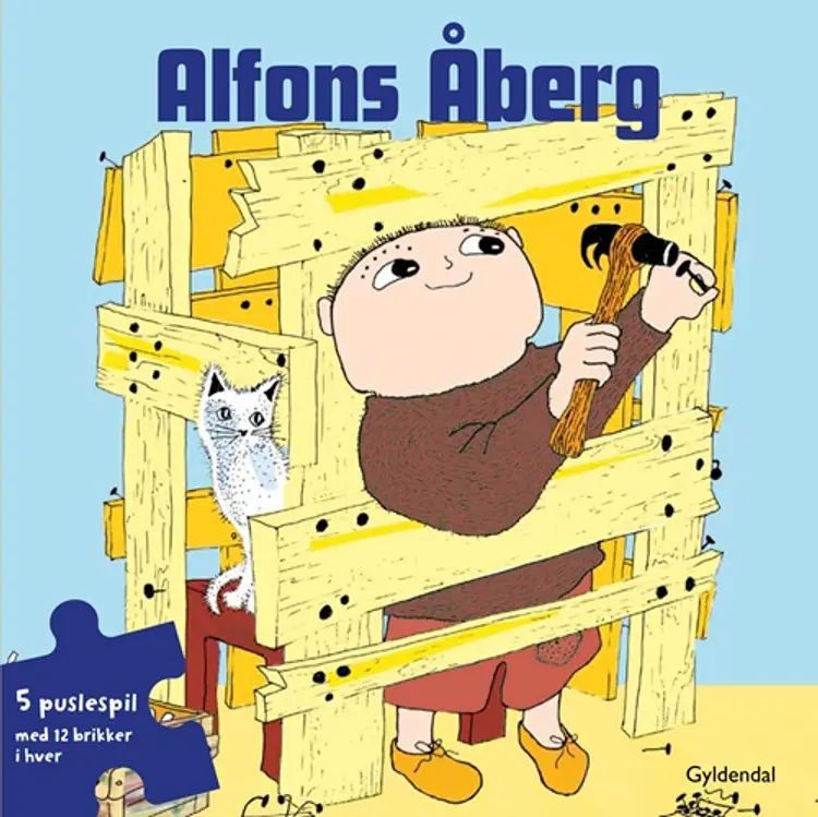 Alfons Åberg - puslespil af Gunilla Bergström