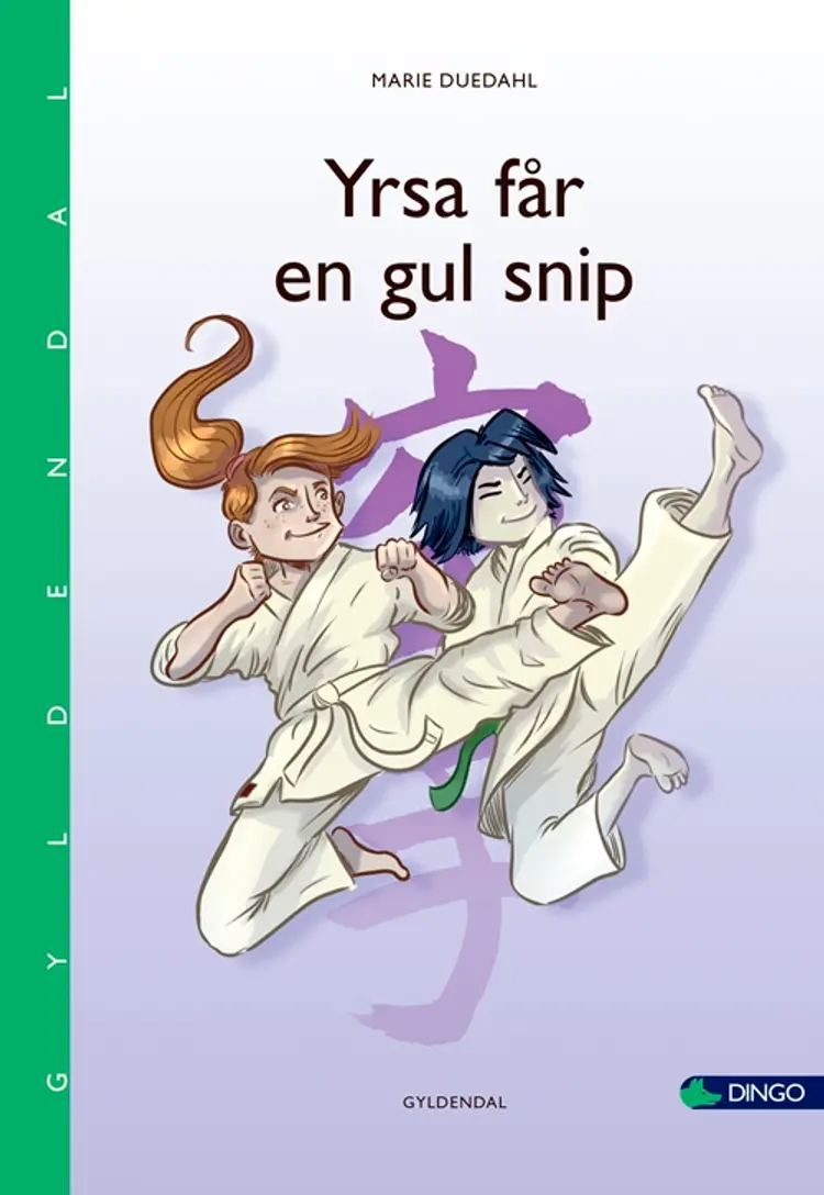 Yrsa får en gul snip af Marie Duedahl
