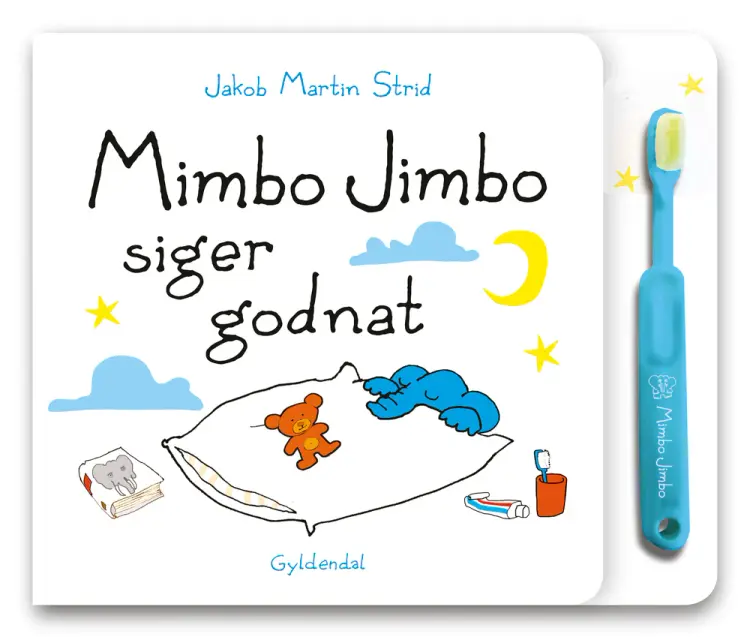 Mimbo Jimbo siger godnat af Jakob Martin Strid