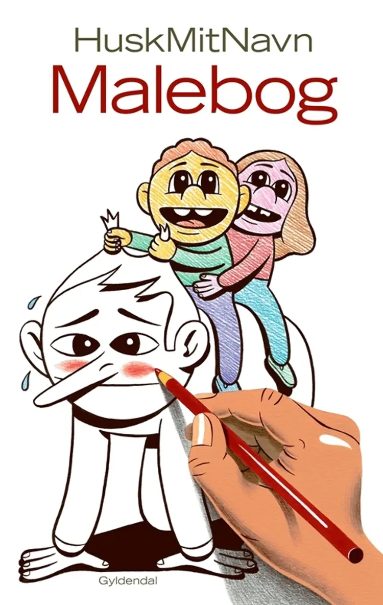 HuskMitNavn malebog af HuskMitNavn