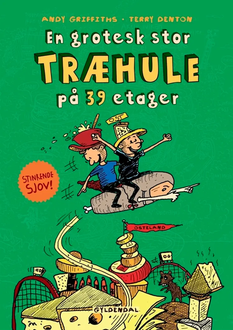 En grotesk stor træhule på 39 etager af Andy Griffiths