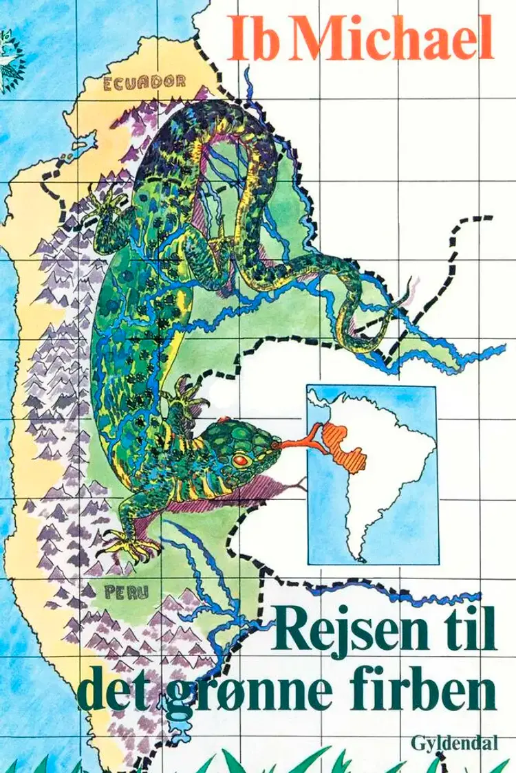 Rejsen til det grønne firben af Ib Michael
