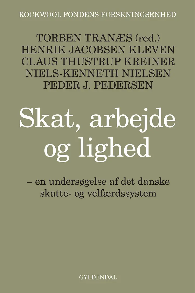 Skat, arbejde og lighed af Peder J. Pedersen