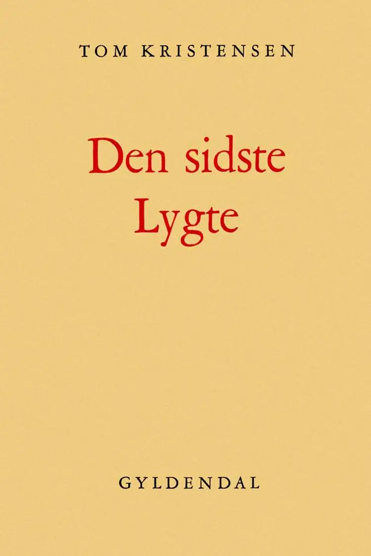 Den sidste Lygte af Tom Kristensen