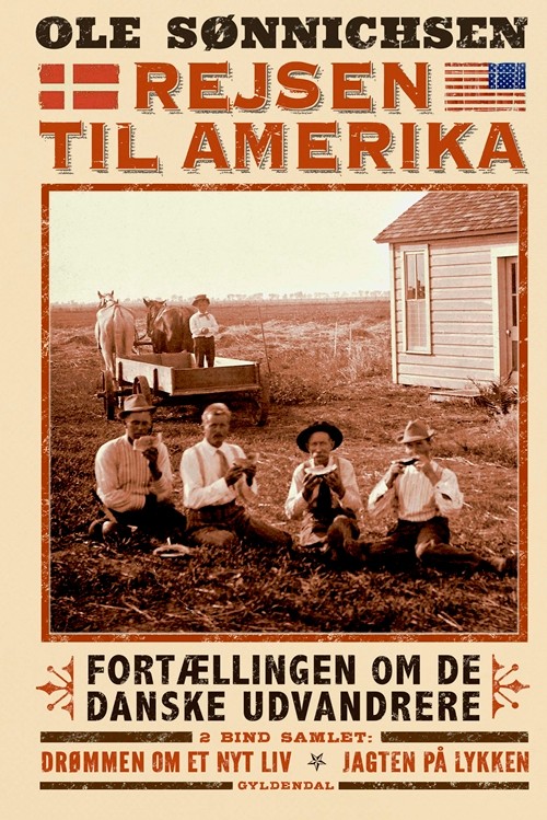 Rejsen til Amerika 1+2 cover