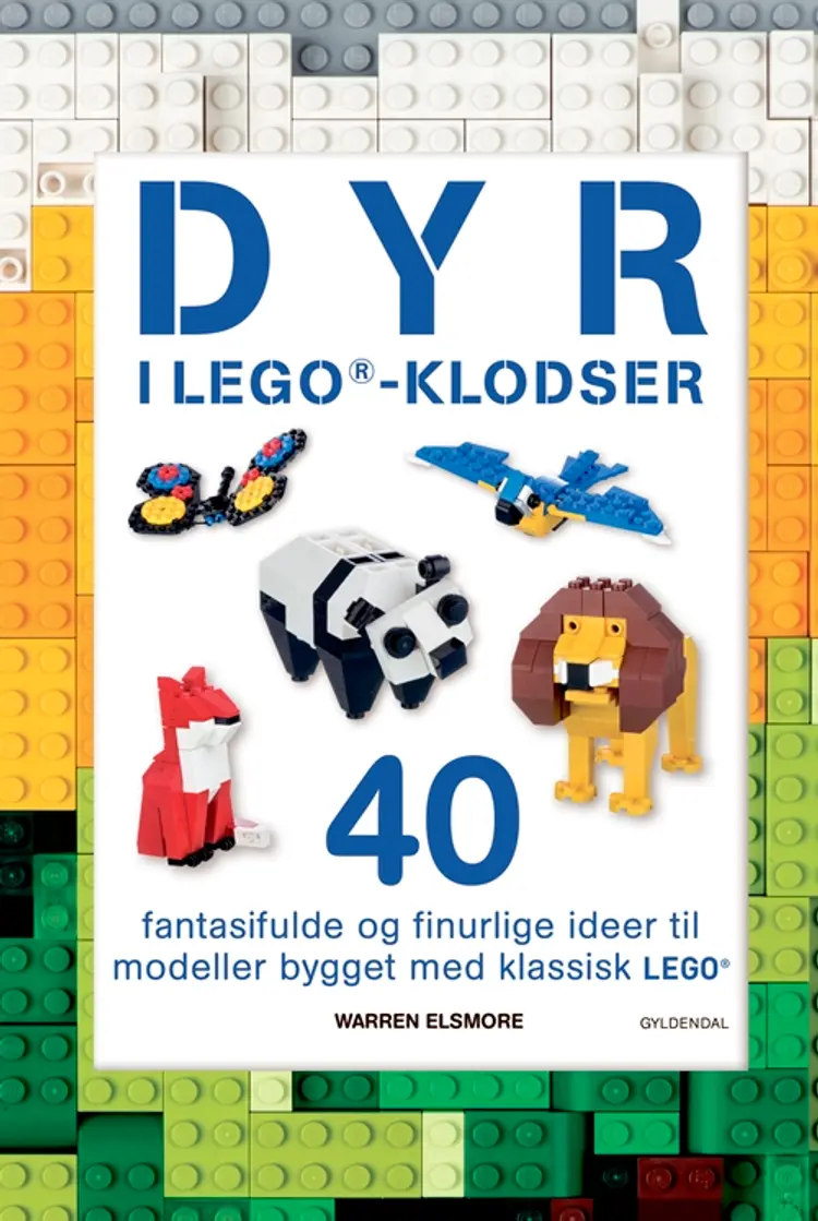Dyr i LEGO-klodser af Warren Elsmore