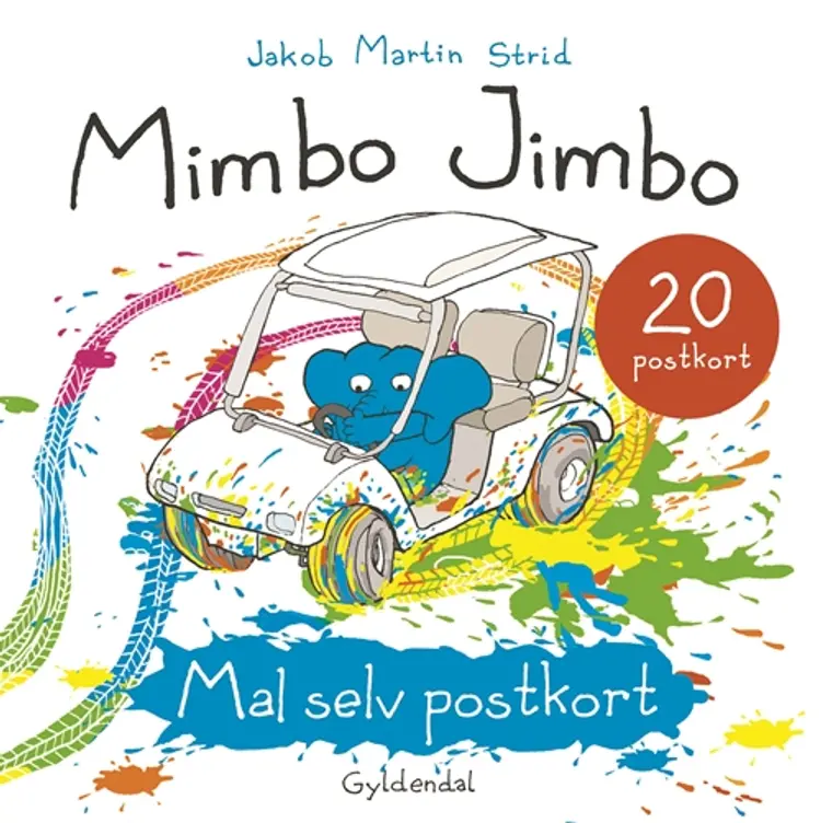 Mimbo Jimbo Mal selv postkort af Jakob Martin Strid