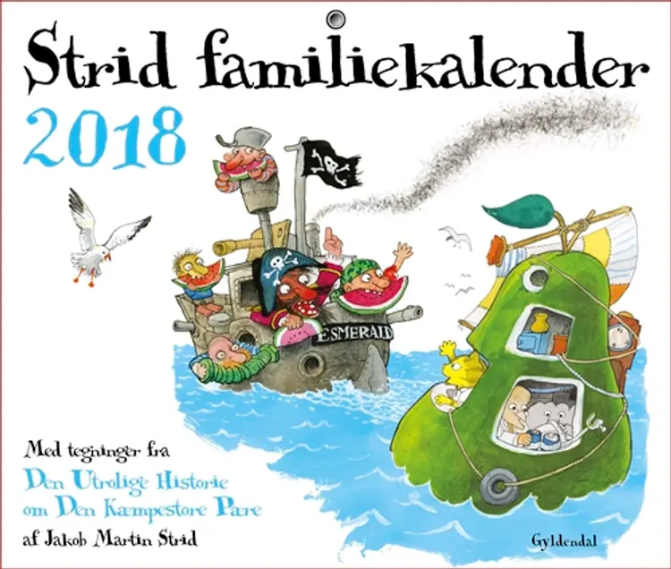Strid Familiekalender 2018 af Jakob Martin Strid