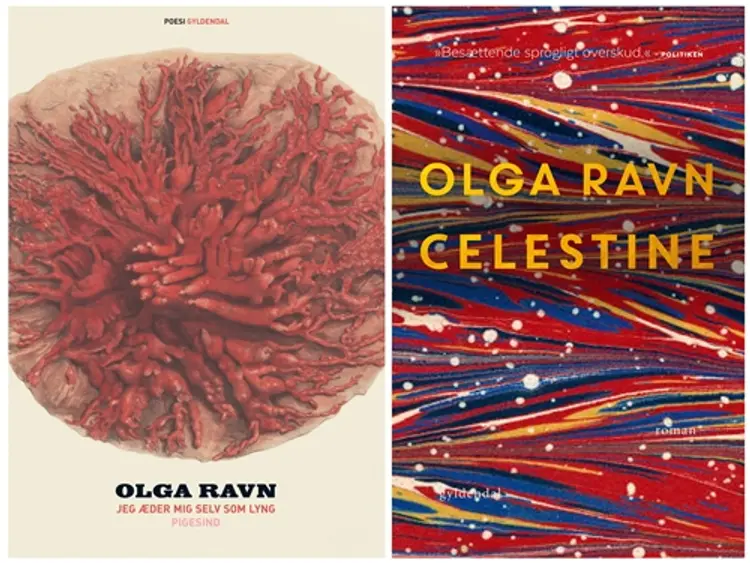 Celestine og Jeg æder mig selv som lyng af Olga Ravn