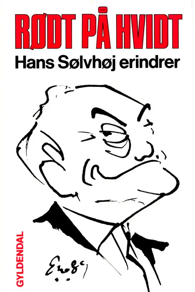Rødt på hvidt af Hans Sølvhøj