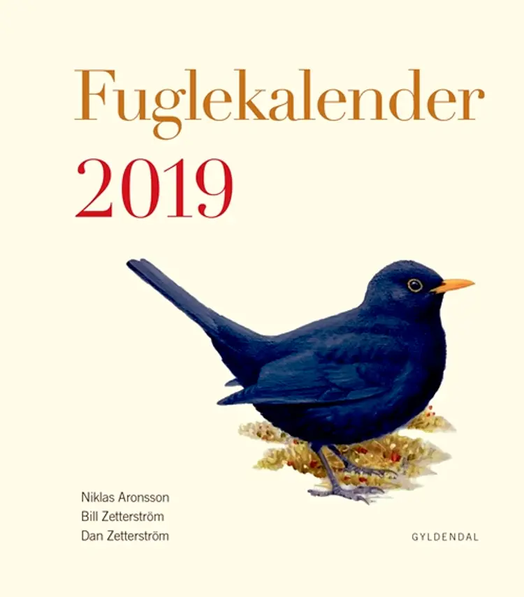 Fuglekalender 2019 af Dan Zetterström