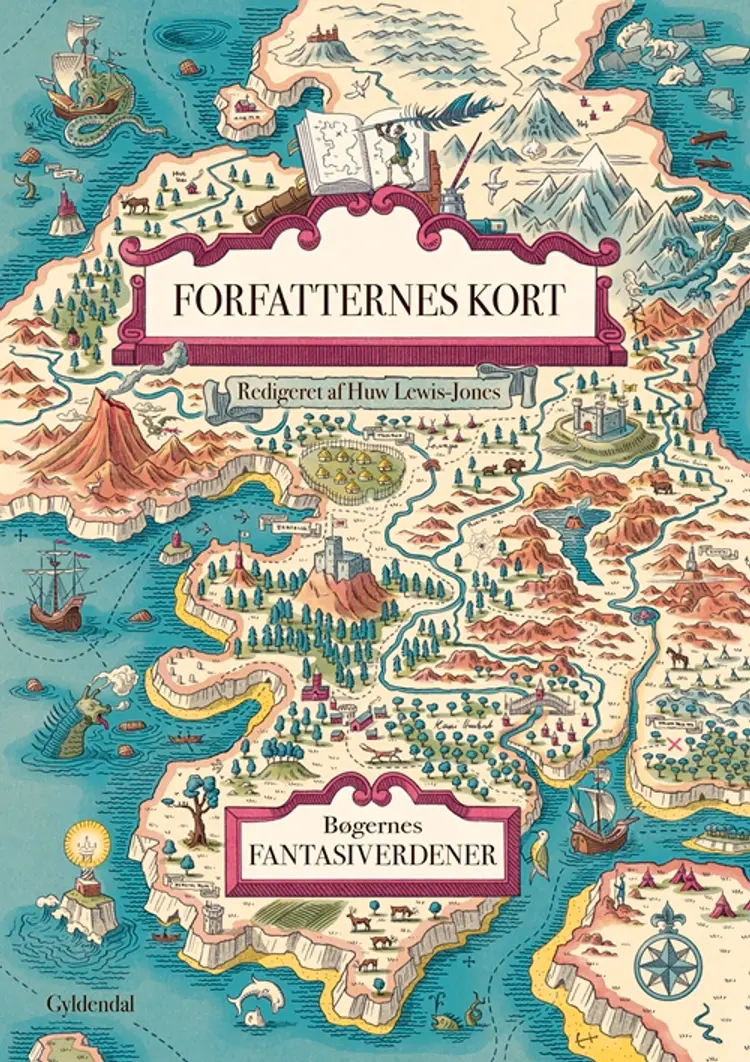 Forfatternes kort af Huw Lewis-Jones