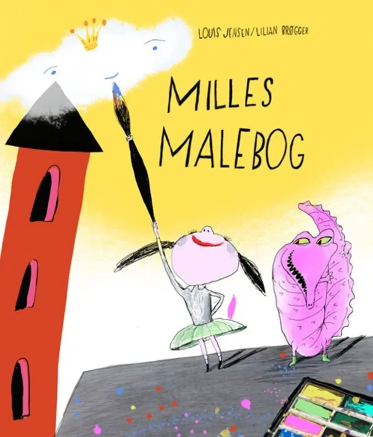 Milles malebog af Louis Jensen
