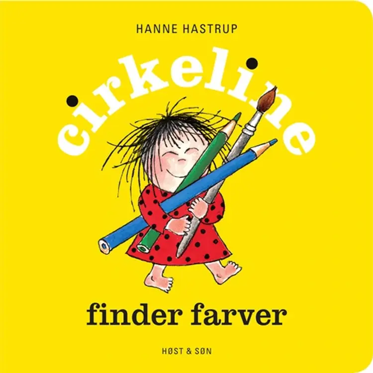 Cirkeline finder farver af Hanne Hastrup