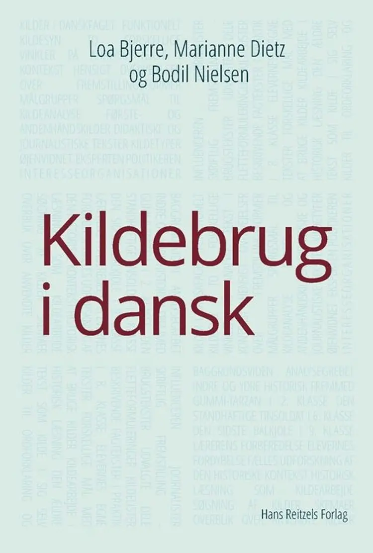 Kildebrug i dansk af Loa Bjerre