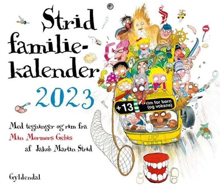 Strid Familiekalender 2023 af Jakob Martin Strid